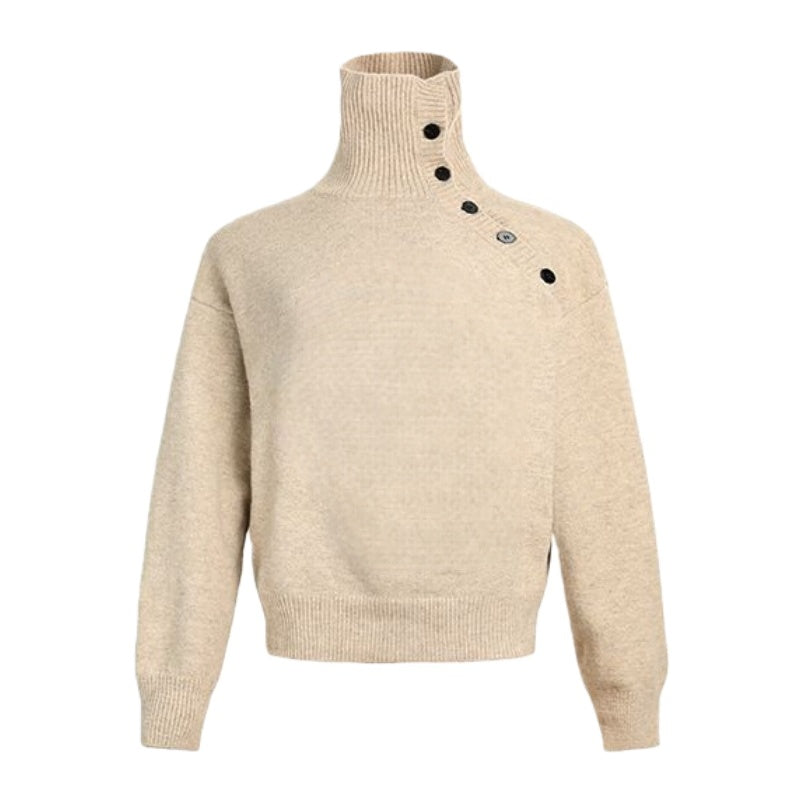 Stylish And Trendy Apricot-Colored Sweater